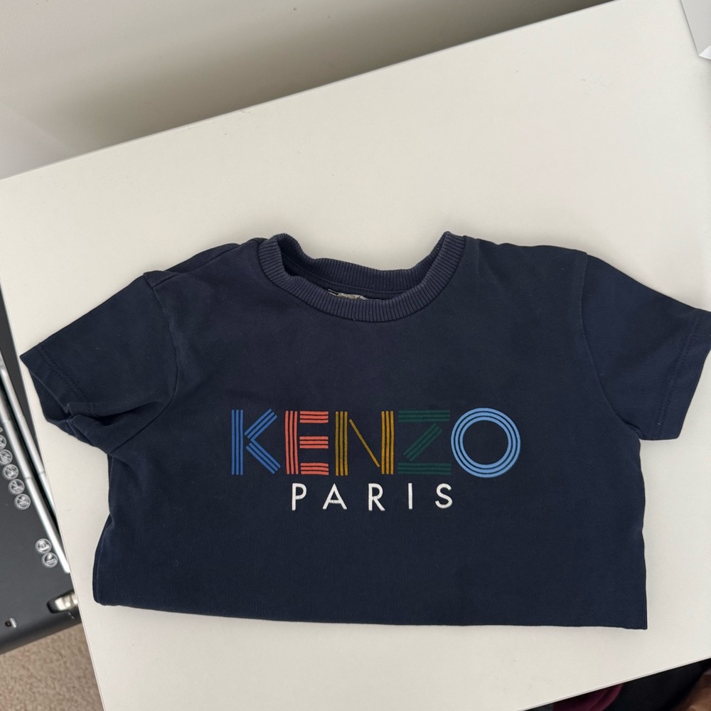 Kenzo Kids Navy T-Shirt - 2T